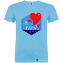 T-SHIRT SEI IL MIGLIOR PAPÀ DI SEMPRE STAMPA PERSONALIZZATA COLORE AZZURRO