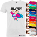 T-SHIRT SUPERMAN DAD UOMO STAMPA PERSONALIZZATA