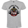 T-shirt personalizzata personal trainer Italian Style Diffusion ® colore grigio