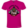 T-shirt personalizzata personal trainer Italian Style Diffusion ® colore rosa fucsia