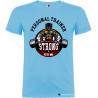T-shirt personalizzata personal trainer Italian Style Diffusion ® colore azzurro