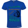 MAGLIETTA PERSONALIZZATA UOMO PESCA PESCATORE COLORE BLU ROYAL