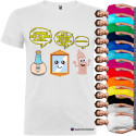 T-shirt personalizzata specchio e 7 anni di sfiga