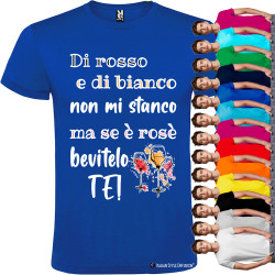 T-shirt personalizzata me se è rosè bevilo tè Italian Style Diffusion®