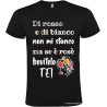 T-shirt personalizzata me se è rosè bevilo tè Italian Style Diffusion® colore nero