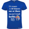 T-shirt personalizzata me se è rosè bevilo tè Italian Style Diffusion® colore blu royal