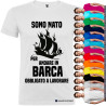 T-SHIRT NATO PER ANDARE IN BARCA COSTRETTO A LAVORARE COLORI
