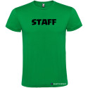 T-SHIRT PERSONALIZZATA PER BAR RISTORANTI EVENTI STAFF COLORE VERDE