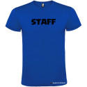 T-SHIRT PERSONALIZZATA PER BAR RISTORANTI EVENTI STAFF COLORE BLU ROYAL