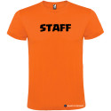 T-SHIRT PERSONALIZZATA PER BAR RISTORANTI EVENTI STAFF COLORE ARANCIO