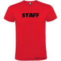 T-SHIRT PERSONALIZZATA PER BAR RISTORANTI EVENTI STAFF COLORE ROSSO