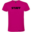 T-SHIRT PERSONALIZZATA PER BAR RISTORANTI EVENTI STAFF COLORE ROSA FUCSIA