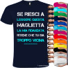 T-shirt personalizzata la mia fidanzata Italian Style Diffusion®