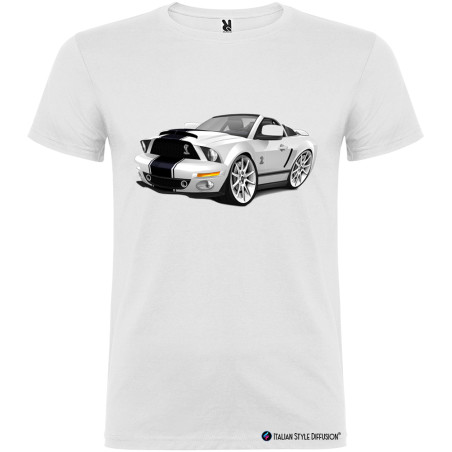 T-shirt Personalizzata Sportiva con Auto Viper
