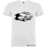 T-SHIRT PERSONALIZZATA SPORTIVA CON AUTO VIPER COLORE BIANCO