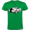 T-SHIRT PERSONALIZZATA SPORTIVA CON AUTO VIPER COLORE VERDE