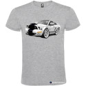 T-SHIRT PERSONALIZZATA SPORTIVA CON AUTO VIPER COLORE GRIGIO