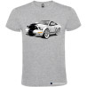 T-SHIRT PERSONALIZZATA SPORTIVA CON AUTO VIPER COLORE GRIGIO
