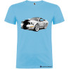T-SHIRT PERSONALIZZATA SPORTIVA CON AUTO VIPER COLORE AZZURRO