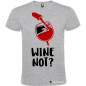 Maglietta Personalizzata Uomo Vino Wine Not?
