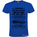 T-shirt personalizzata le donne buone esistono ancora blu royal