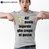 T-shirt personalizzata veneta all'oselo ingordo ghe crepa el gosso 2