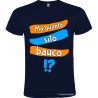 T-SHIRT PERSONALIZZATA VENETO MA QUANTO SITO BAUCO COLORE BLU NAVY