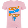 T-SHIRT PERSONALIZZATA VENETO MA QUANTO SITO BAUCO COLORE ROSA