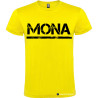 T-SHIRT PERSONALIZZATA VENETO VENETA MONA COLORE GIALLO