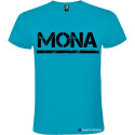 T-SHIRT PERSONALIZZATA VENETO VENETA MONA COLORE TURCHESE