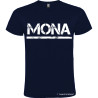 T-SHIRT PERSONALIZZATA VENETO VENETA MONA COLORE BLU NAVY