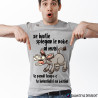 T-shirt personalizzata veneto è inutile spiegare agli asini perdi solo tempo 2