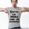 T-SHIRT VENETO SOTTO LA PANZA OMO DE SOSTANZA