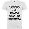 T-SHIRT VENETO SOTTO LA PANZA OMO DE SOSTANZA COLORE BIANCO