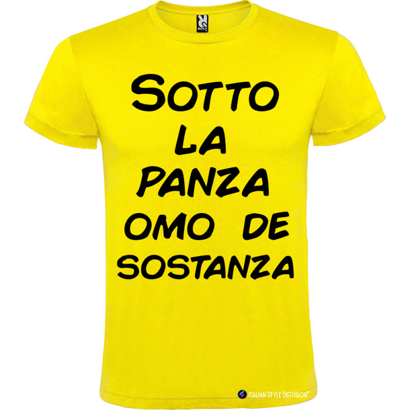 T-shirt Veneto Sotto la Panza Omo de Sostanza