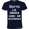 T-SHIRT VENETO SOTTO LA PANZA OMO DE SOSTANZA COLORE BLU NAVY