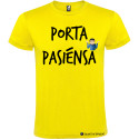 T-SHIRT PERSONALIZZATA VENETO PADOVA PORTA PAZIENZA COLORE GIALLO