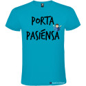 T-SHIRT PERSONALIZZATA VENETO PADOVA PORTA PAZIENZA COLORE TURCHESE