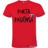 T-SHIRT PERSONALIZZATA VENETO PADOVA PORTA PAZIENZA COLORE ROSSO