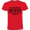 T-SHIRT PERSONALIZZATA VENETA VENETO SONO RESPONSABILE COLORE ROSSO