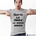 T-SHIRT VENETE SOTTO LA PANZA LA MAZZA AVANZA