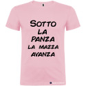 T-SHIRT VENETE SOTTO LA PANZA LA MAZZA AVANZA COLORE ROSA