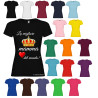 T-SHIRT PERSONALIZZATA MIGLIOR MAMMA DEL MONDO COLORI