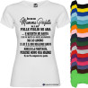 T-SHIRT DONNA MIO FIGLIO MI AMA E QUESTO MI BASTA MADRE MAMMA 2