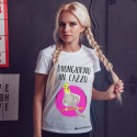 T-SHIRT PERSONALIZZATA DONNA BUONGIORNO UN CAZZO