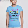 T-SHIRT DONNA  PERSONALIZZATA SPIRITOSA EDUCATRICE