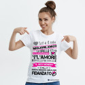 T-SHIRT PERSONALIZZATA IL FIDANZATO MIGLIORE AMICO