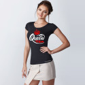 T-SHIRT PERSONALIZZATA PURO COTONE QUEEN MOM DONNA