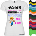 T-SHIRT DONNA PERSONALIZZATA SPIRITOSA MURATORE COLORI