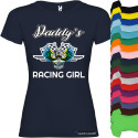 T-SHIRT DONNA SPIRITOSA PERSONALIZZATA RACING GIRL